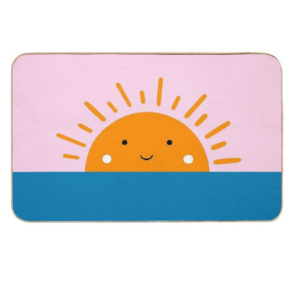 Sun on The Sea  Odorless Bath Mat