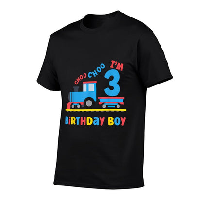 It's My 3rd Birthday Boy Choo Choo Train 3 Years Old Kids  Lightweight T-Shirt