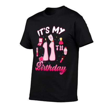 It's My 11th Birthday Spa Makeup Party 11 Years Old  Stretchy T-Shirt
