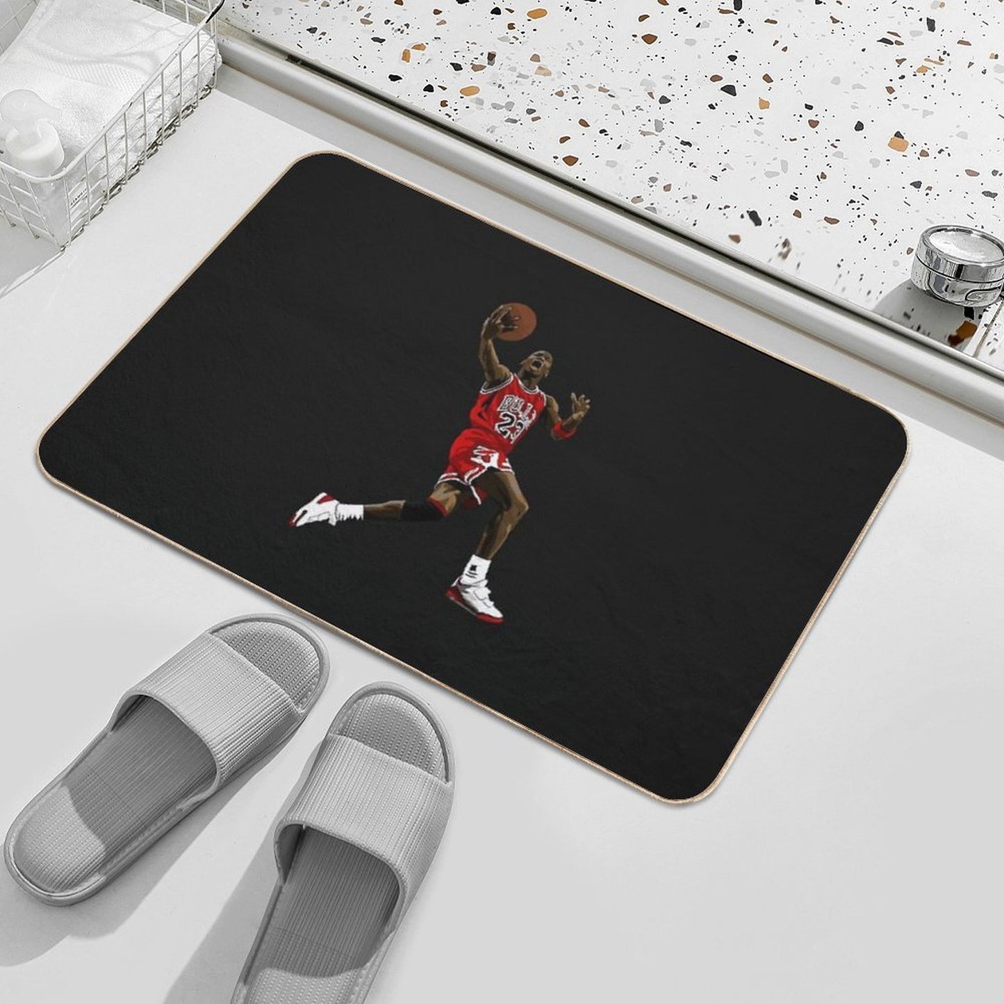AIR JORDAN  Non-Slip Bath Mat