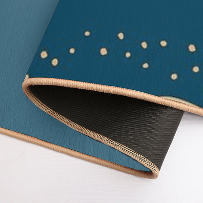 Night Sky  Repositionable Bath Mat