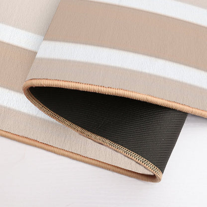 Nude Color Lines  Repositionable Bath Mat