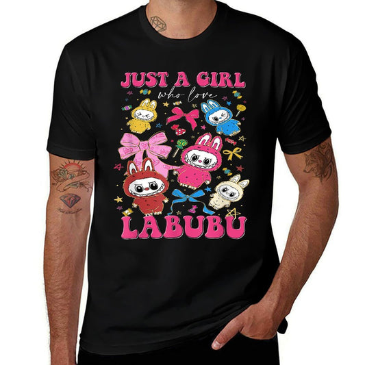 Funny Labubu Just A Girl Who Loves Labubu The Monsters Women  Lightweight T-Shirt