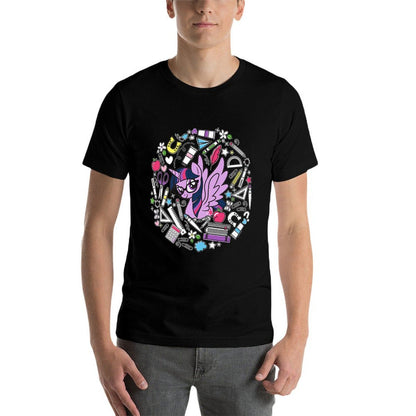 My Little Pony Friendship Is Magic Twilight Sparkle Class Premium  Cotton T-Shirt