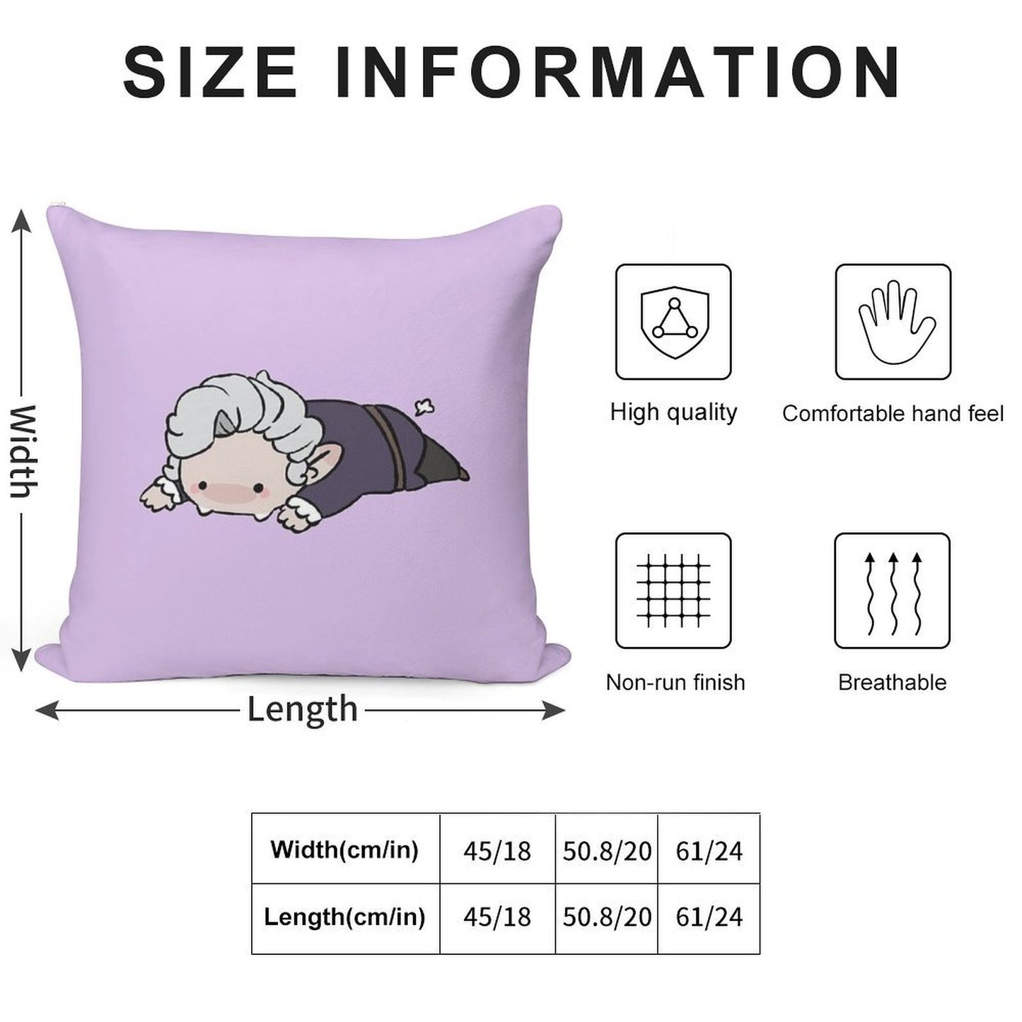 Slugstarion Soft High-Density Material Throw Pillow