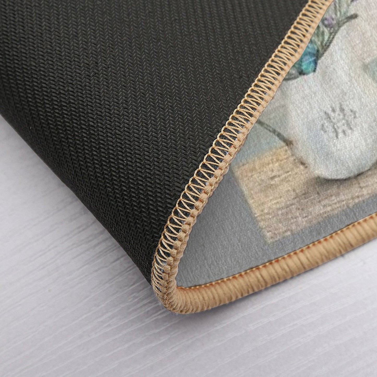 Lavender Bathroom Rules  Repositionable Bath Mat