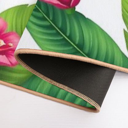 Get Naked, Tropical Jungle, Fun Bathroom  Dirt-Trapping Bath Mat