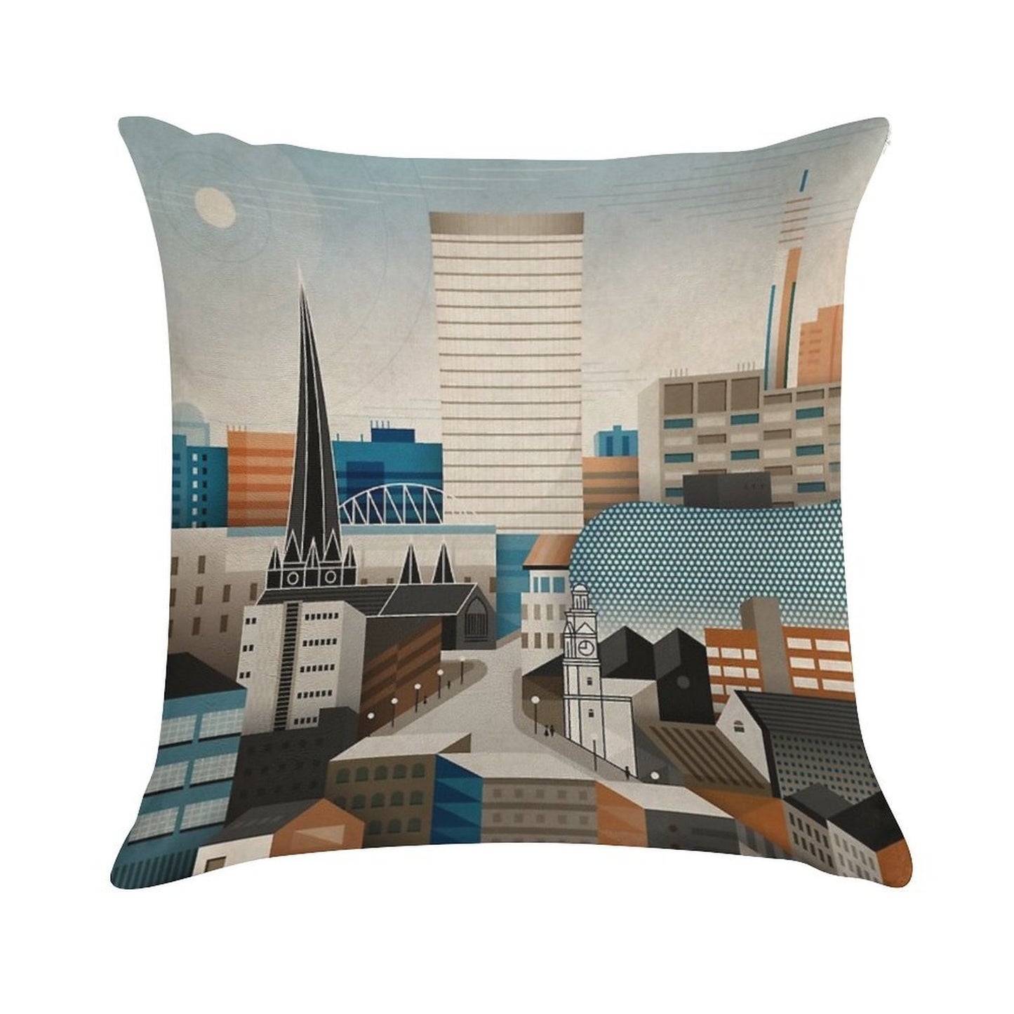 From Digbeth With Love Soft Easy Maintenance Throw Pillow