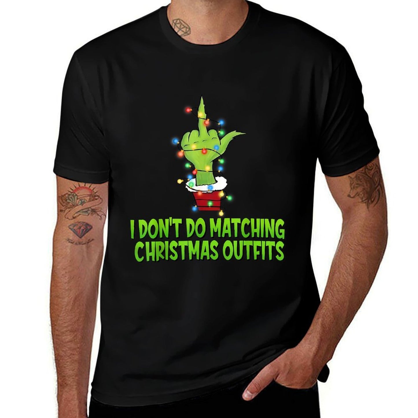 I Dont Do Matching Christmas Outfits But I Do Xmas Couples  Quick-drying T-Shirt