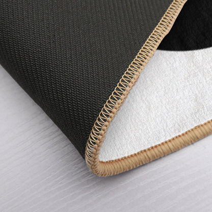 Black Lips, Black Kiss  Pet-Safe Bath Mat