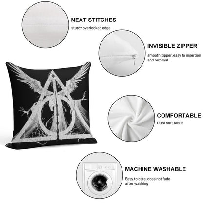 PRISMATIC SOUL Soft Luxury Feel Throw Pillow