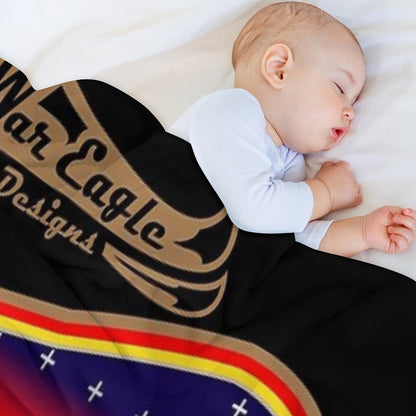 Protecting The People Brown Buffalo Durable Throw Blanket