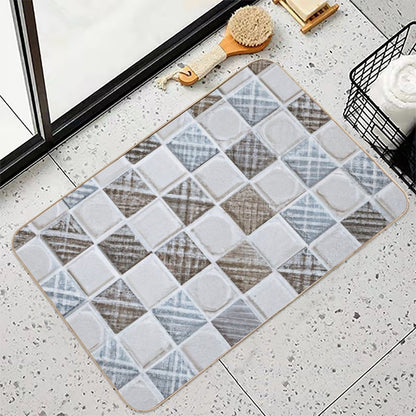 Tile Pattern  Toxin-Free Bath Mat