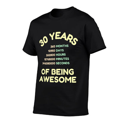 Funny Awesome 30th Birthday  Affordable Price T-Shirt