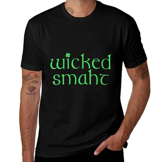 Womens Wicked Smaht V-Neck  Oversized Silhouette T-Shirt