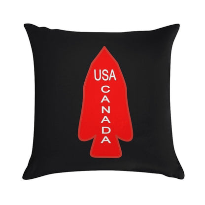 First Special Service Force 'The Devil's Brigade' (CanadaUSA - Historical) Soft Home Decor Throw Pillow