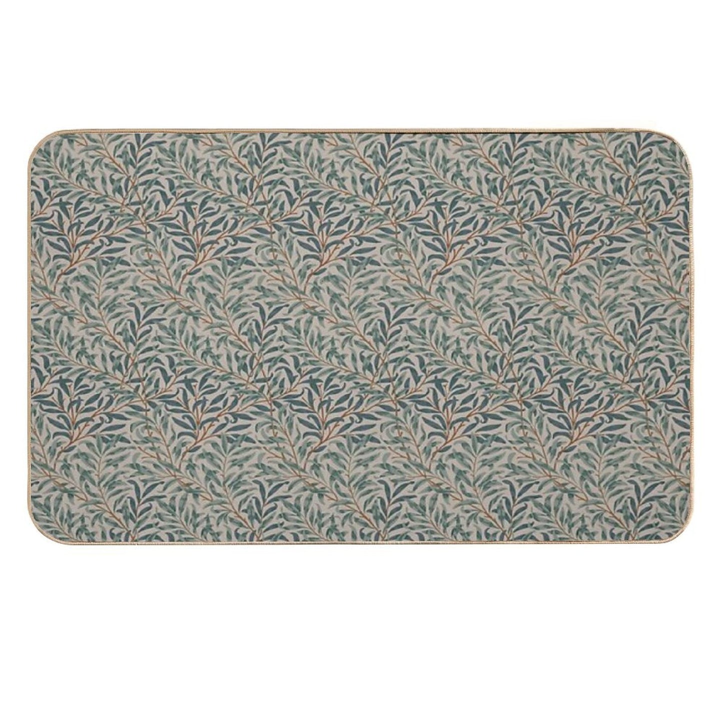 William Morris Vintage Willow Bough  Easy Maintenance Bath Mat