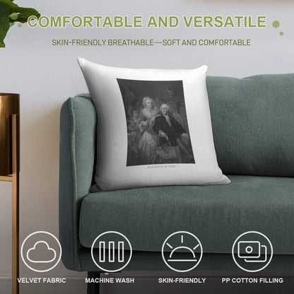 Washington At Home Soft Fade-Resistant Throw Pillow