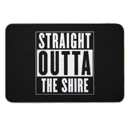 Straight Outta The Shire  Dirt-Trapping Bath Mat