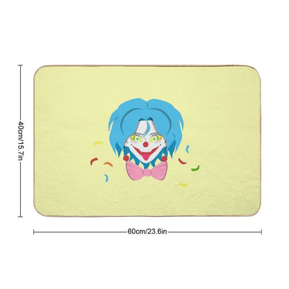 Ginky Confetti The Sindykey Clowns  Multi-Purpose Bath Mat
