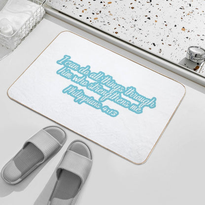 Philippians 413 Durable Bath Mat