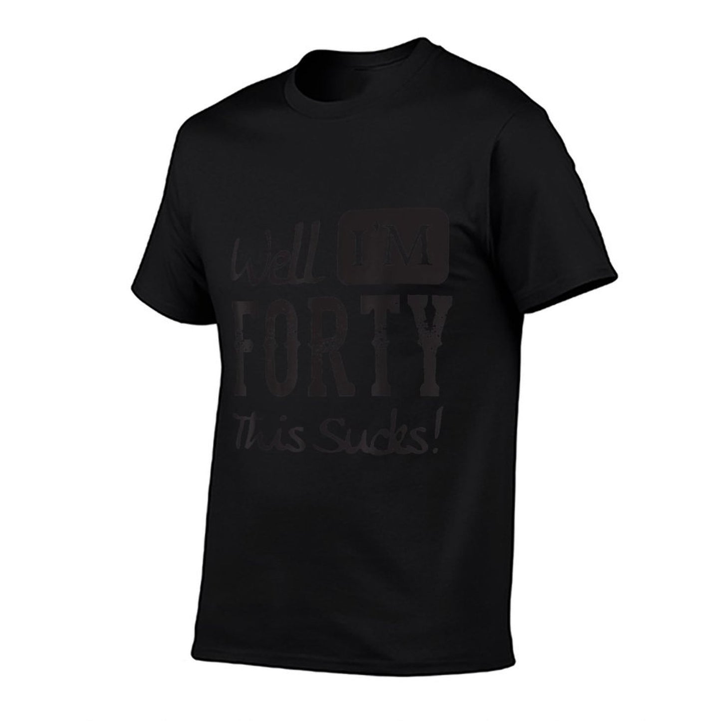 Well I'm Forty - This Sucks - Funny 40th Birthday  Soft T-Shirt