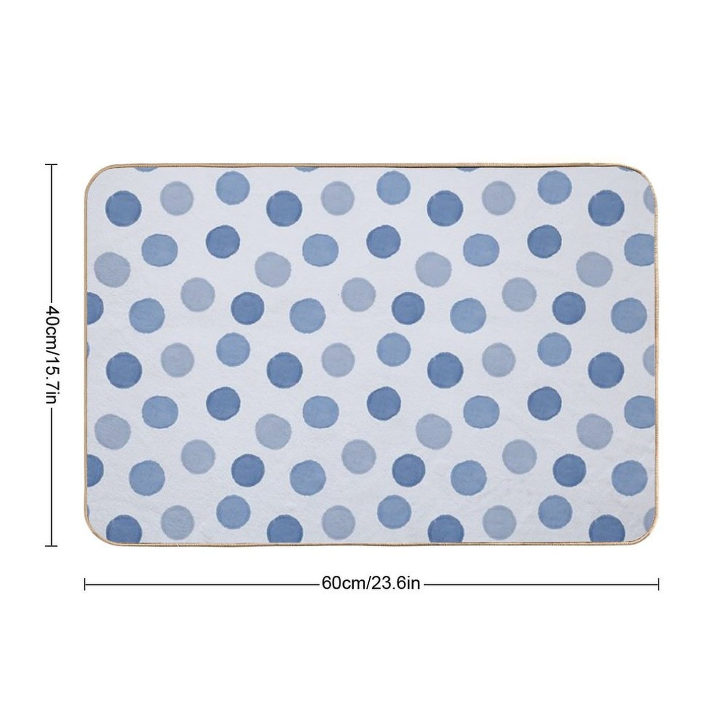 The Blues  Pet-Safe Bath Mat