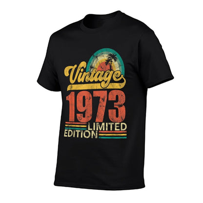 Funny 50 Year Old July 1973 Vintage Retro 50th Birthday Gift  Lightweight T-Shirt