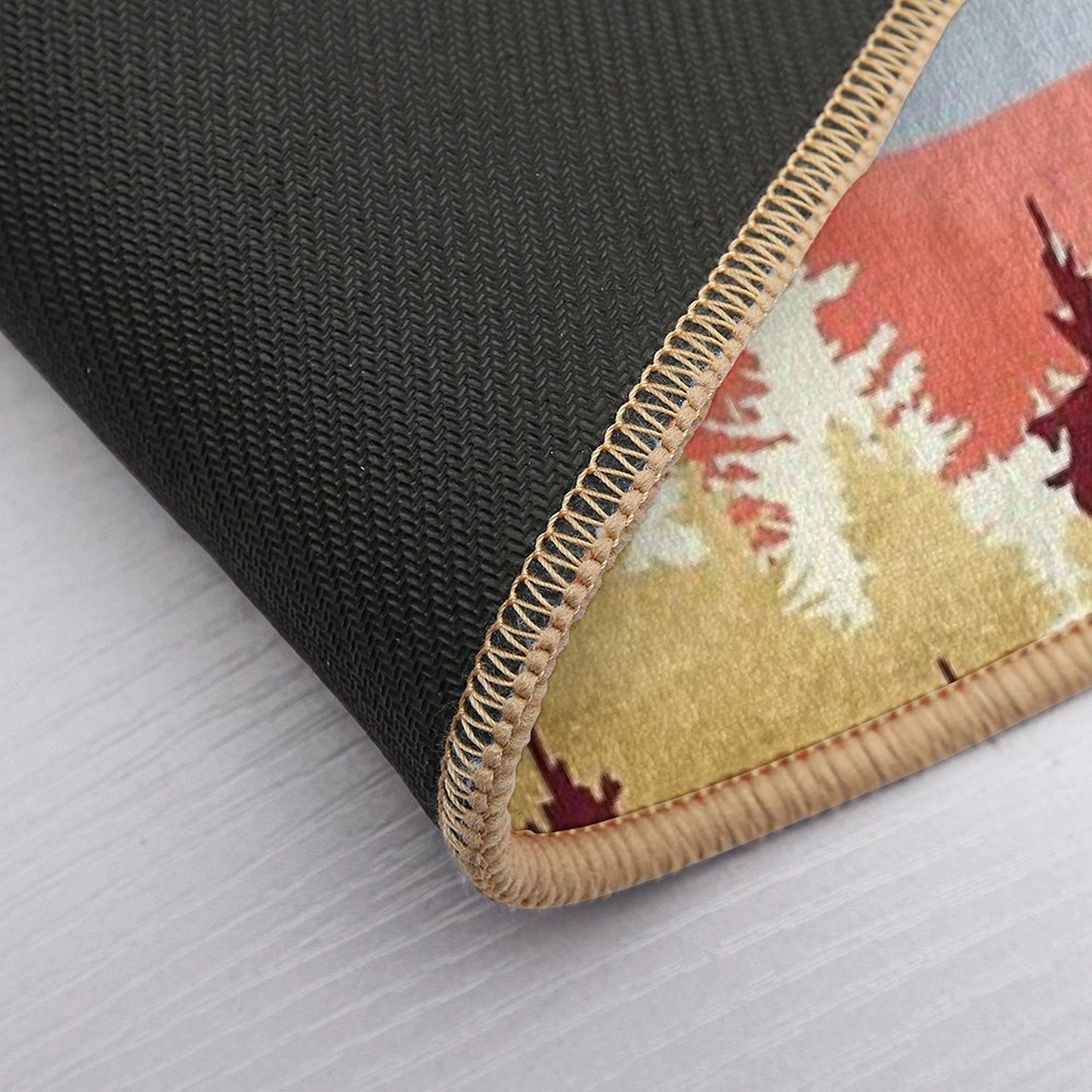 Grapefruit Sky  Slip-Resistant Bath Mat