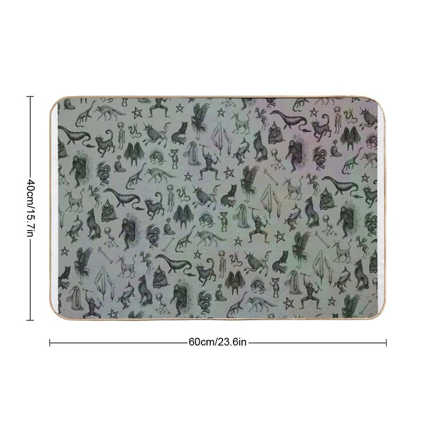 Cryptid Crew  Versatile Bath Mat