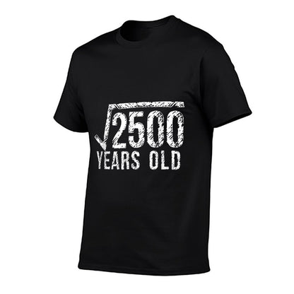 50th Birthday T Square Root Of 2500  Odor-resistant T-Shirt