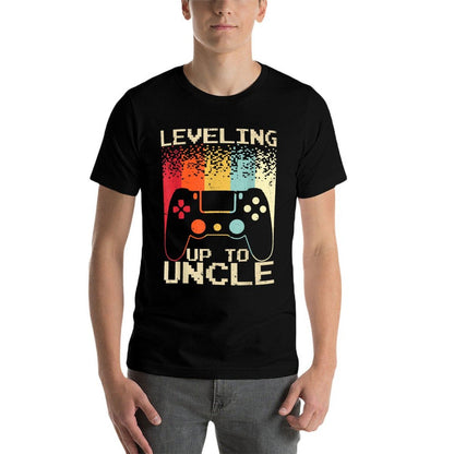 Best New Uncle For Men Boys Soon To Be Uncle Nephew Gamer  Classic T-Shirt