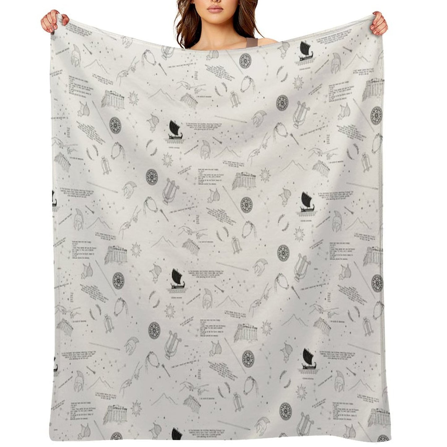 The Song of Achilles Eco-conscious Throw Blanket