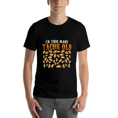 Funny 40 Year Old Taco Lovers Gag Gift 40th Birthday  Lightweight T-Shirt