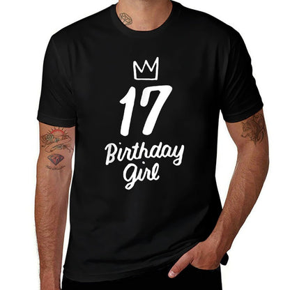 17th Birthday Girl Princessn 17 Years Old 17th Birthday  Soft T-Shirt