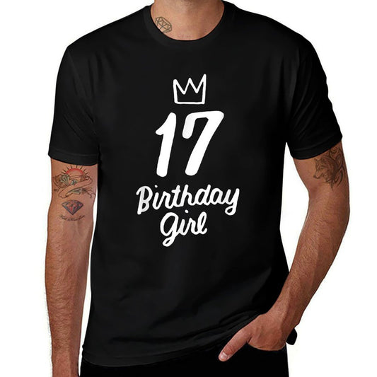 17th Birthday Girl Princessn 17 Years Old 17th Birthday  Soft T-Shirt