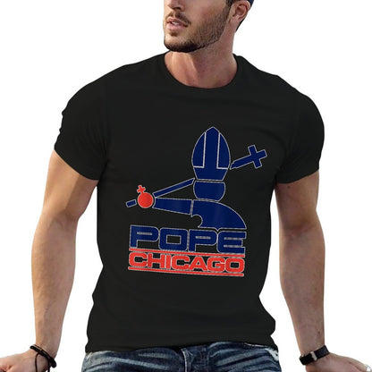 Pope Leo XIV Pope Chicago Tagless Design T-Shirt