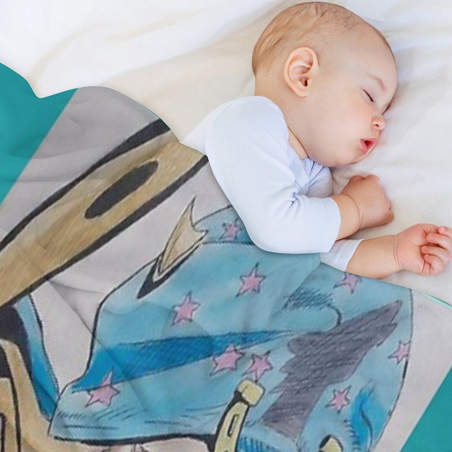 Nice Art Painting Poster for Every Home Compact Throw Blanket