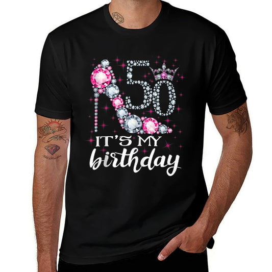 50 It's My Birthday 1970 50Th Birthday Gift For Womens  Graphic-printed T-Shirt