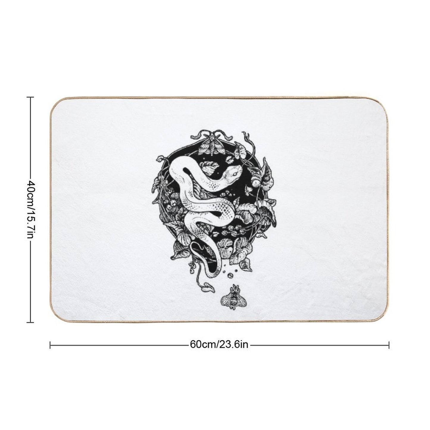 THE END OF THE SUMMER Durable Bath Mat