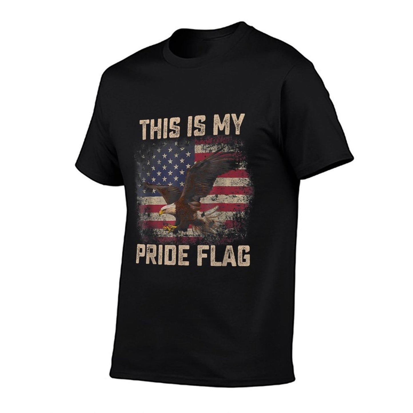 This Is My Pride USA American 4th of July Patriotic  Eco-friendly Material T-Shirt