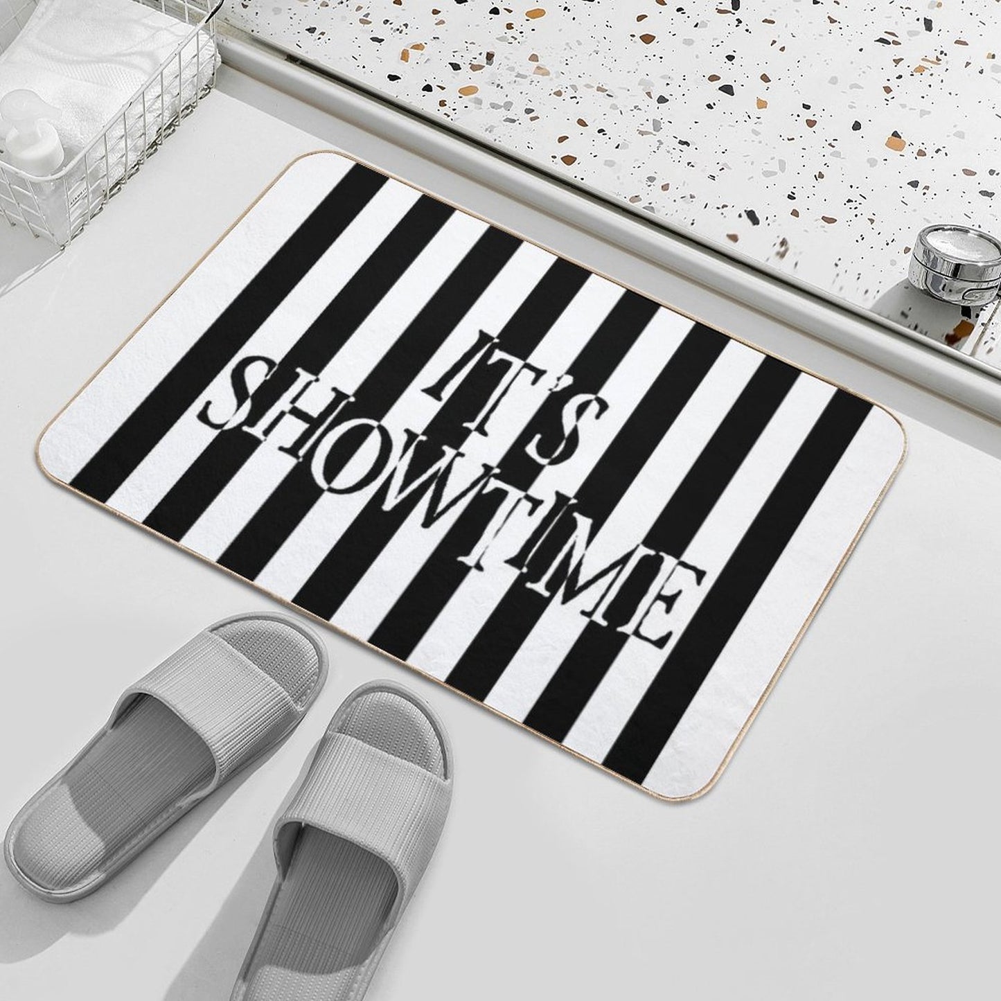 It's Showtime  Slip-Resistant Bath Mat