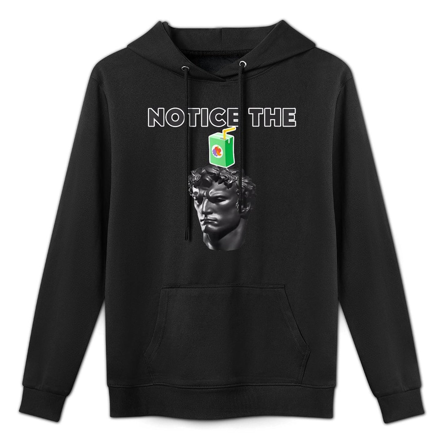 Notice The Juice Funny Sigma Meme Face Chad Noticing Moisture-Wicking Hoodie