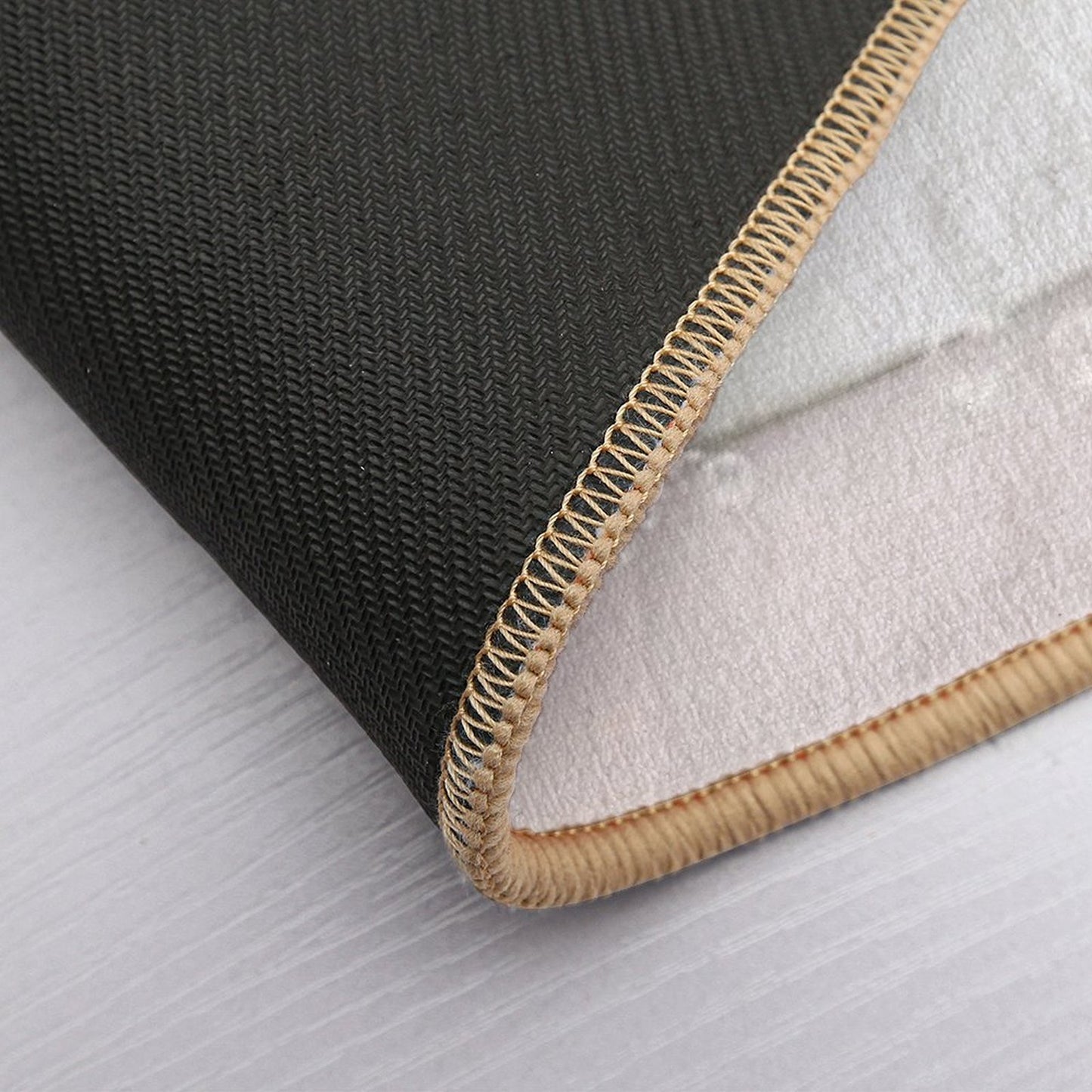 Baby Elephant  in Modern Bathtub Pink Print, Baby Elephant Bathing, Animals in Bathtub Art by Synplus  Easy To Clean Bath Mat