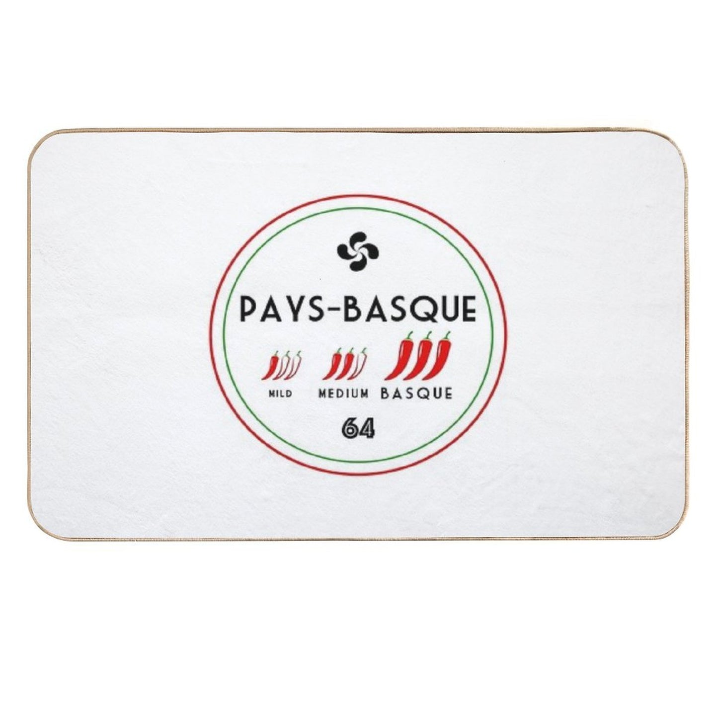 PAYS BASQUE  Versatile Bath Mat