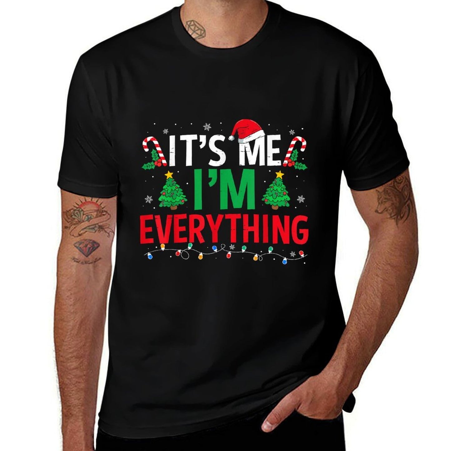 I Have Everything I Want for Christmas Couples Pajama Xmas  Affordable Price T-Shirt