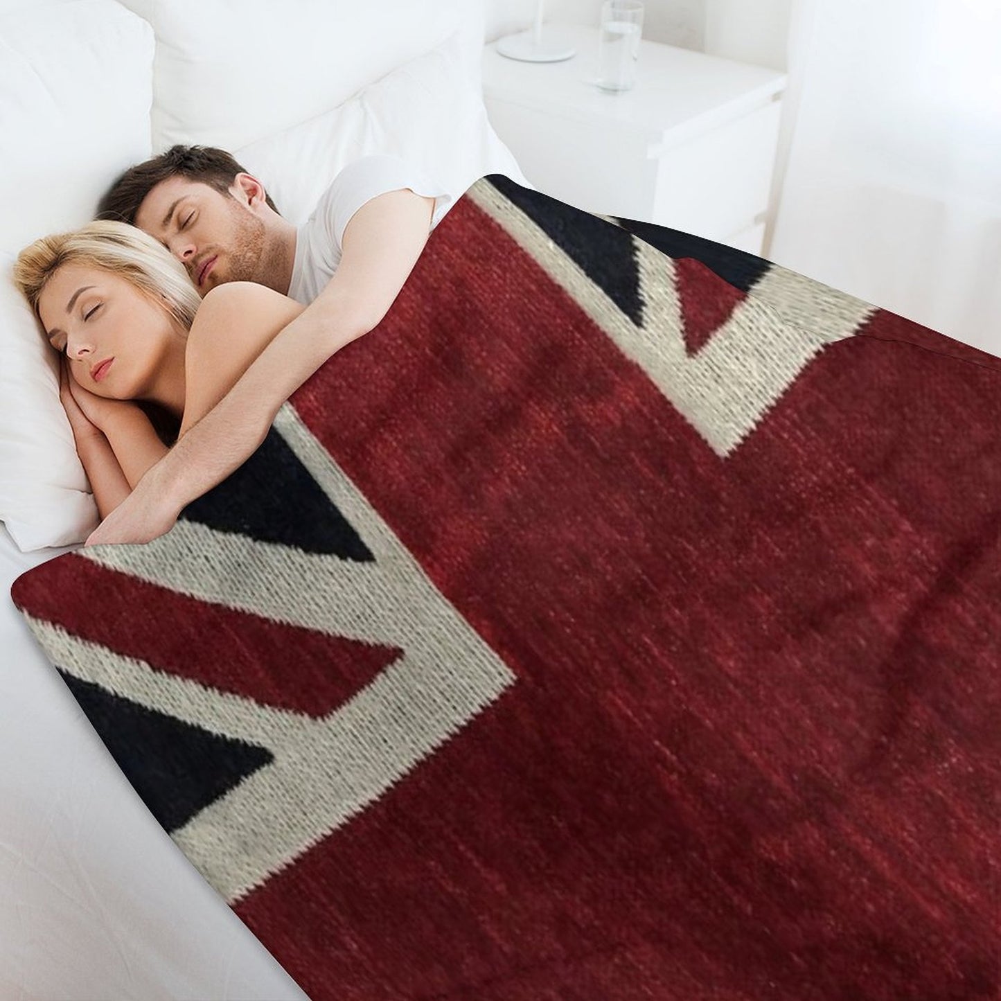Uk Flag Wrinkle-free Throw Blanket