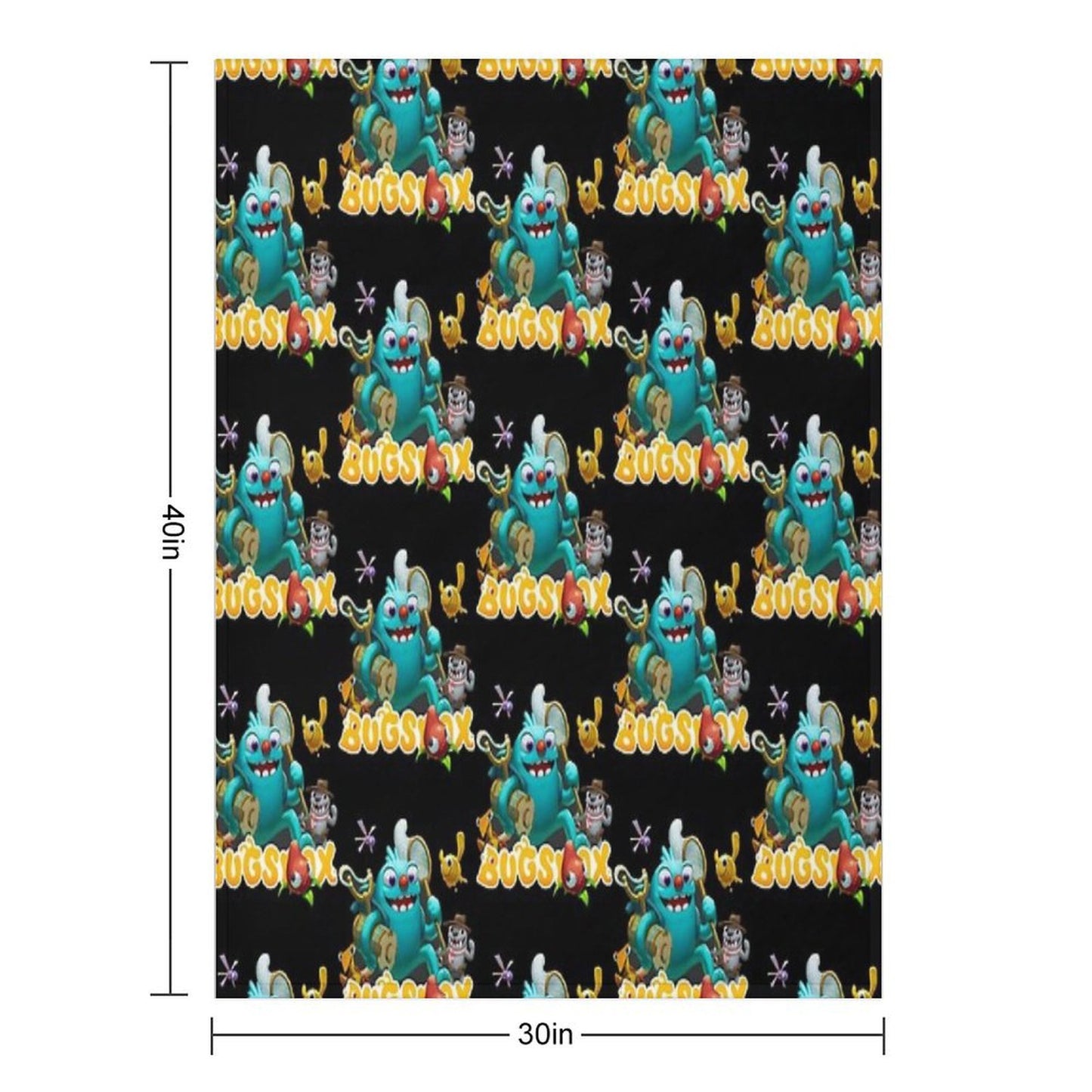 Bugsnax Plush Throw Blanket