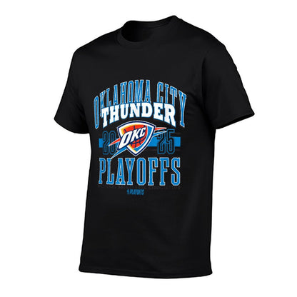 NBA Official Oklahoma City Thunder 2025 Playoffs Showtime Moisture-wicking T-Shirt