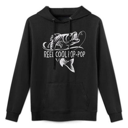 Reel Cool Pop-Pop Fishing Gifts Pop-Pop Fathers Day Pilling-Resistant Hoodie